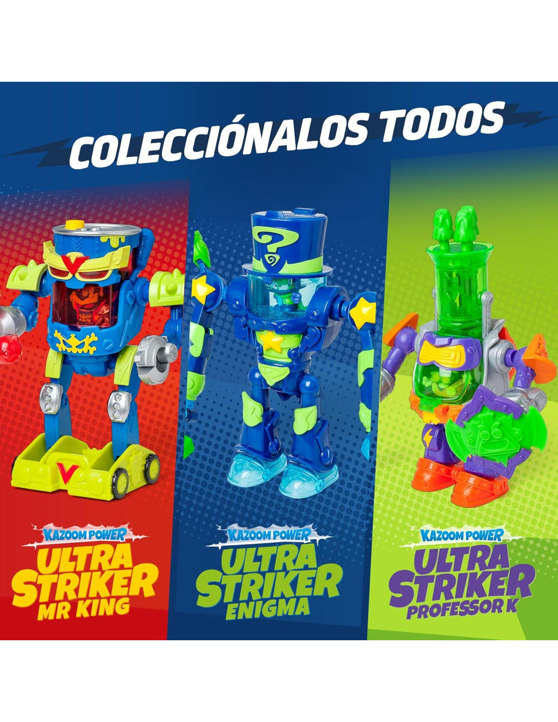 Figuras Y Minimundos Magic Box Superthings Power Professor K Ultra Stri multicolor para niños