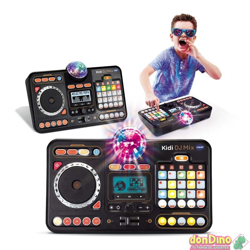 Otros Vitech Kidi Dj Mix - Mesa De Mezclas ¡Disco Giratorio Para Hacer Scratch! multicolor para niños