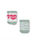 Regalos Tous 2002249116-Verde Set 2 Calcetines SSocks-2201 Brumapara mundo bebé