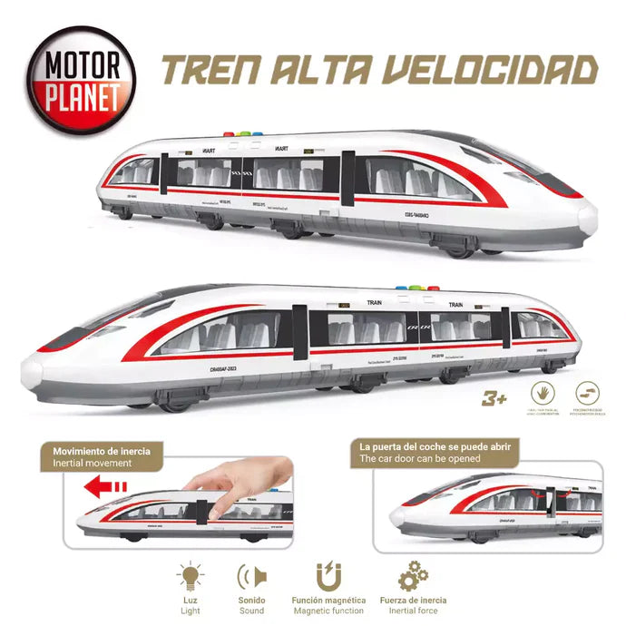Electrónicos Toy Planet Tren Alta Velocidad multicolor para niños