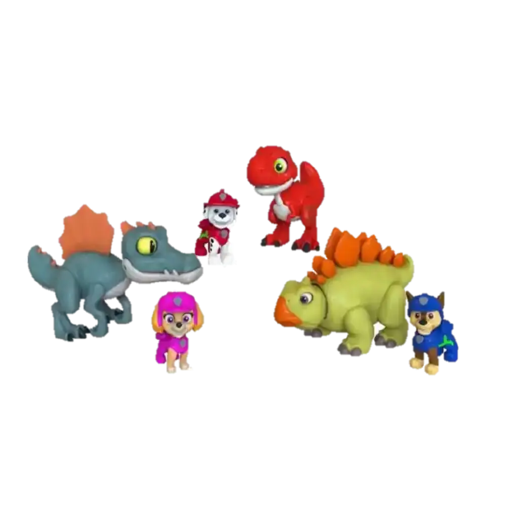 Figuras Y Minimundos Spin Master Patrulla Canina Dino Rex Interactivo Con Sonido Y Movimientos Modelos Surtidos multicolor para niños