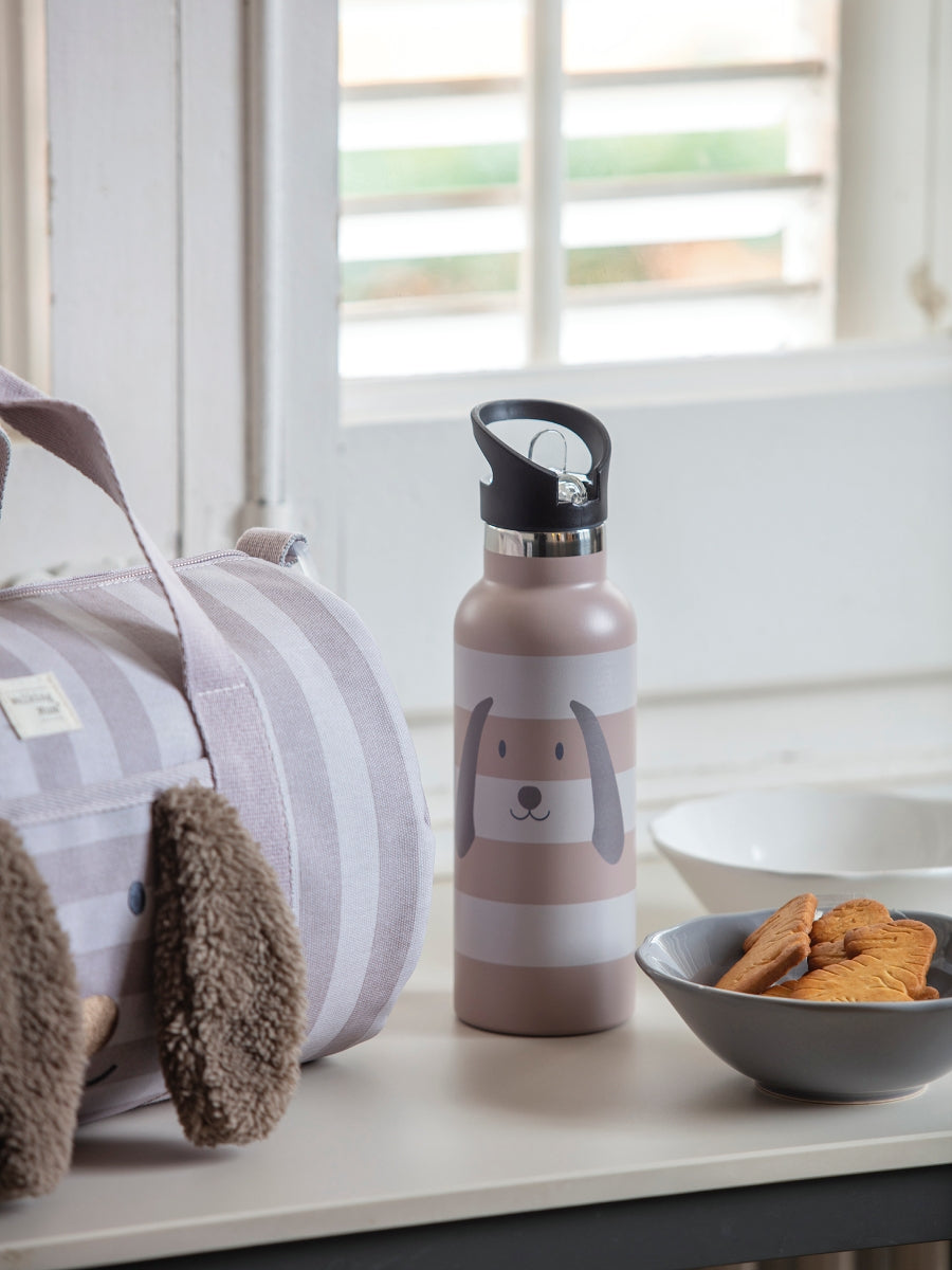 Para Comer Walking Mum Botella Térmica Con Pajita Perrito Sintra Beige beige para bebe