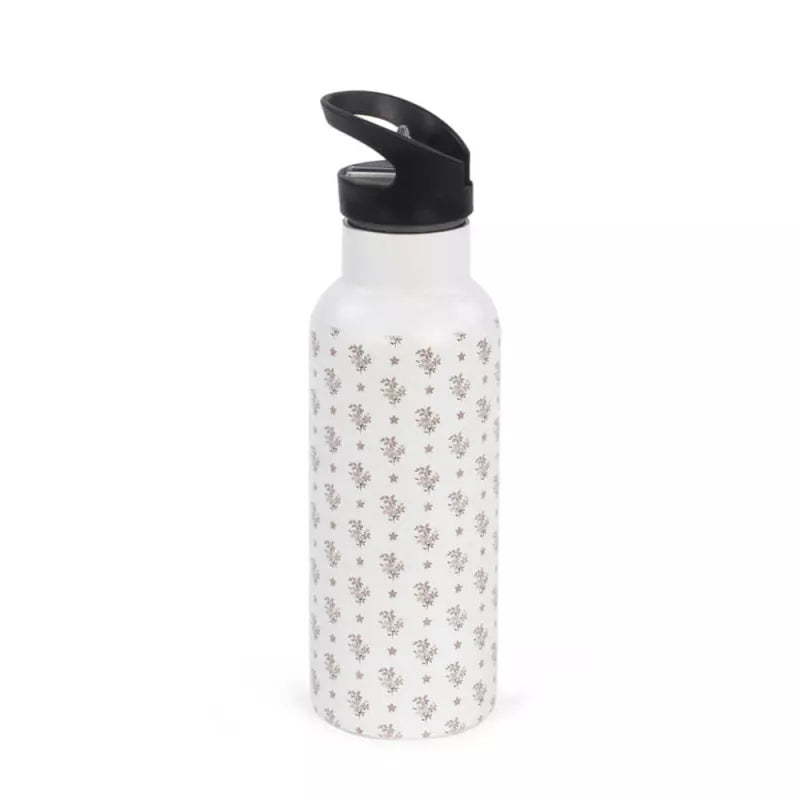 Para Comer Walking Mum Botella Térmica Con Pajita Botton Flor beige para bebe