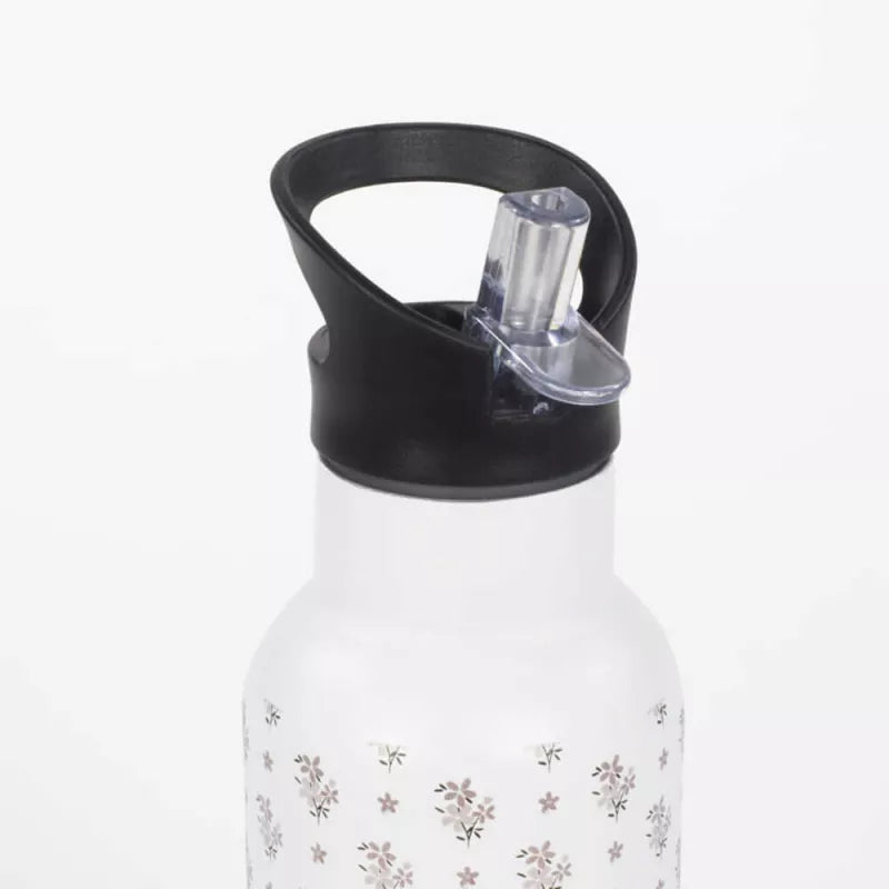 Para Comer Walking Mum Botella Térmica Con Pajita Botton Flor beige para bebe