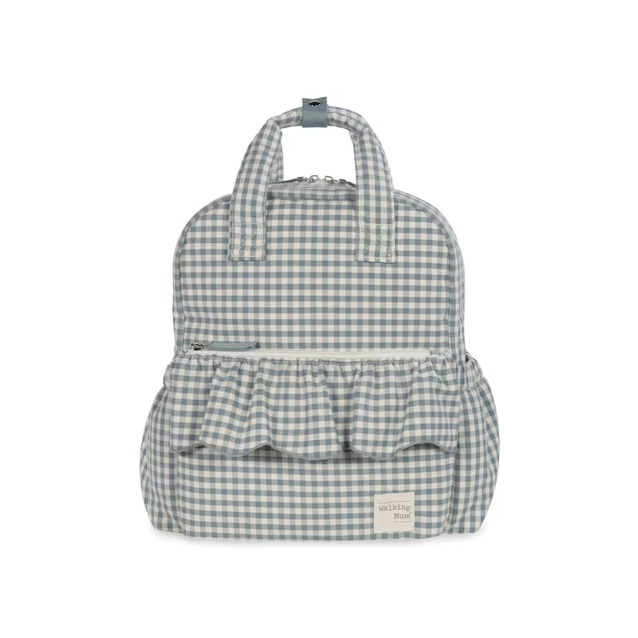Bolsos Y Mochilas Walking Mum Mochila Praliné Vichy Matcha multicolor para bebe