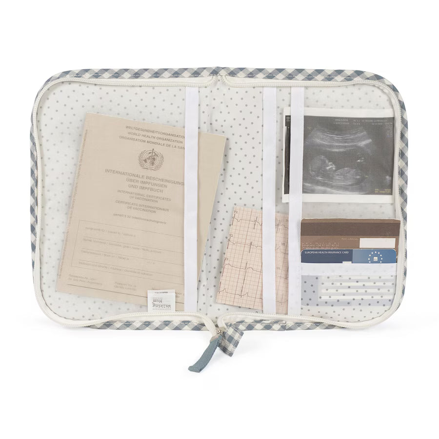 Para Llevar Walking Mum Libro Nacimiento Praliné Vichy Matcha multicolor para bebe