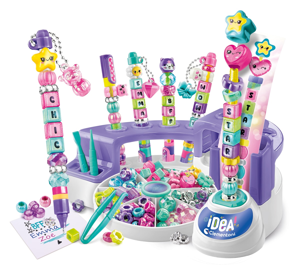 Juegos De Mesa Clementoni Estudio Creador De Bolígrafos Para Mensajes multicolor para niños