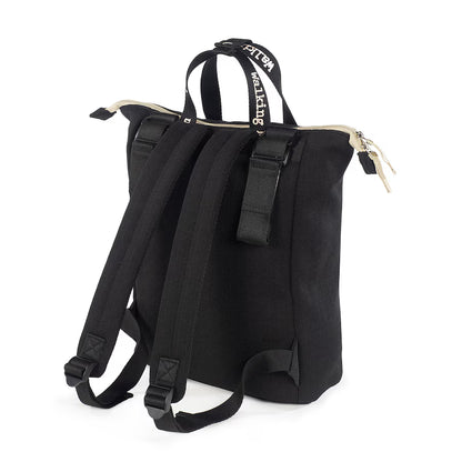 Paseo Walking Mum 1120800388-Negro Mochila bebé Eco-Mum Negro para mundo bebé