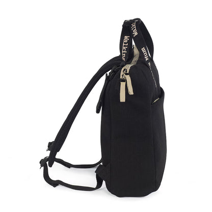 Paseo Walking Mum 1120800388-Negro Mochila bebé Eco-Mum Negro para mundo bebé
