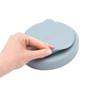 Para Comer Olmitos 0094-Azul Vajilla Infantil Silicona 7 Piezas Blue para mundo bebé