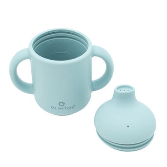 Para Comer Olmitos 0094-Azul Vajilla Infantil Silicona 7 Piezas Blue para mundo bebé