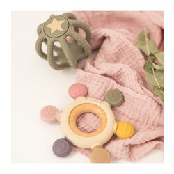 Lactancia Olmitos 0342-Rosa multicolor para mundo bebé