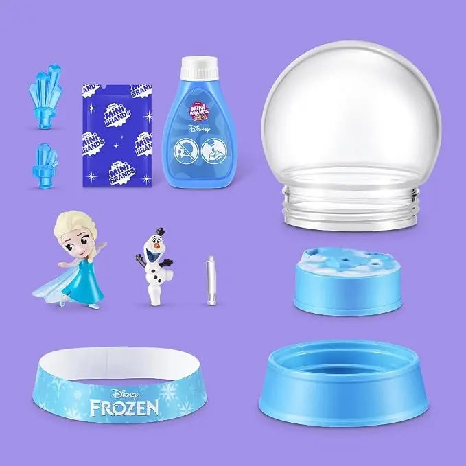 Muñecas Y Peluches Zuru Mini Brands-Snow Globes Disney Surtido multicolor para niños