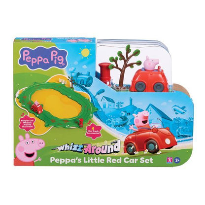 Vehículos Y Radiocontrol Bandai Peppa Pig - Circuito Coche Rojo De Peppa multicolor para niños