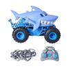 Vehículos Y Radiocontrol Spin Master Monster Jam Chomping Megalodón Rc azul para niños