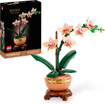 Construcciones Y Puzzles Lego Lego Botanicals - Miniorquídea multicolor para niños