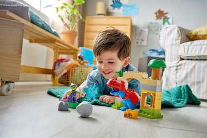 Construcciones Y Puzzles Lego Lego Duplo - Dinosaurio Spidey-Rex Vs Duende multicolor para niños