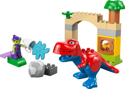 Construcciones Y Puzzles Lego Lego Duplo - Dinosaurio Spidey-Rex Vs Duende multicolor para niños
