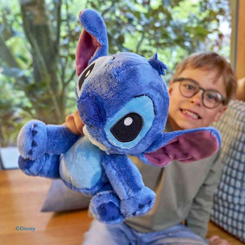 Muñecas Y Peluches Simba Disney Original Peluche Stitch Refresh 25Cm azul para niños