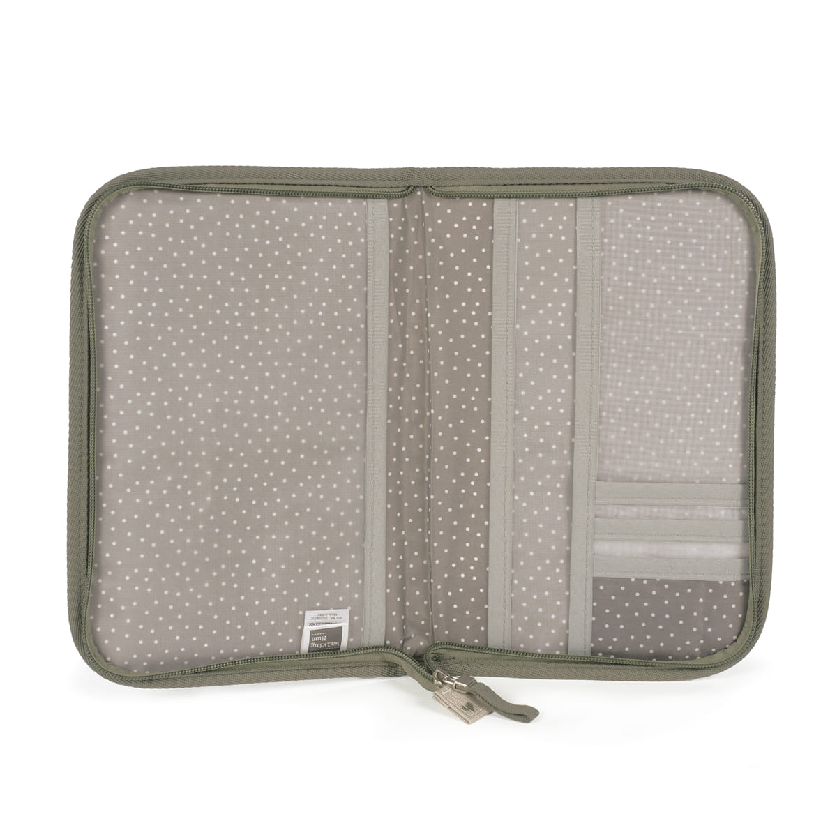 Paseo Walking Mum Portadocumentos Bebé Poppy Corazones Verde verde para bebe