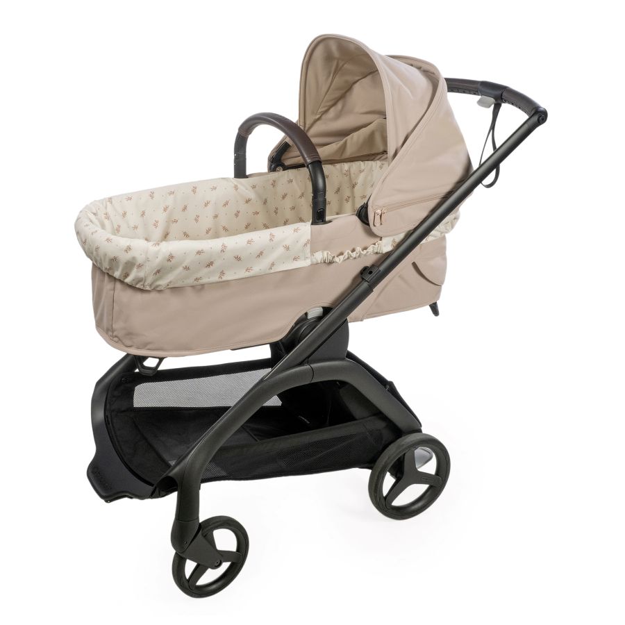 Paseo Walking Mum Cubrecapazo Con Gomas + Sábana Bajera Mimosa Rosa rosa para bebe