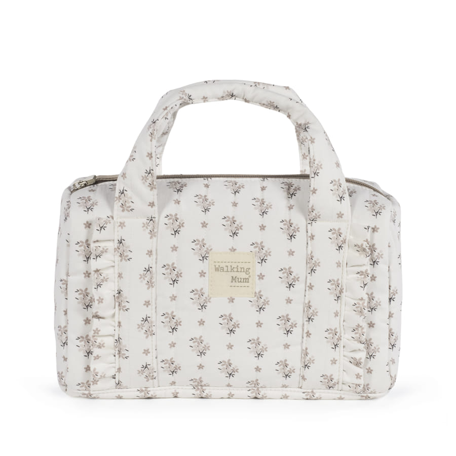 Paseo Walking Mum Mini Bolso Botton Flores beige para bebe