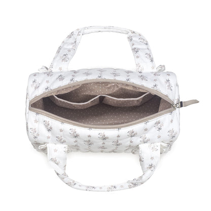 Paseo Walking Mum Mini Bolso Botton Flores beige para bebe