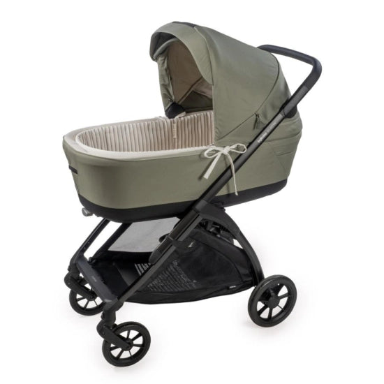 Paseo Walking Mum Cubre Cuco Gomas + Sábana Ajustable Cuco Botton Rayas gris para bebe