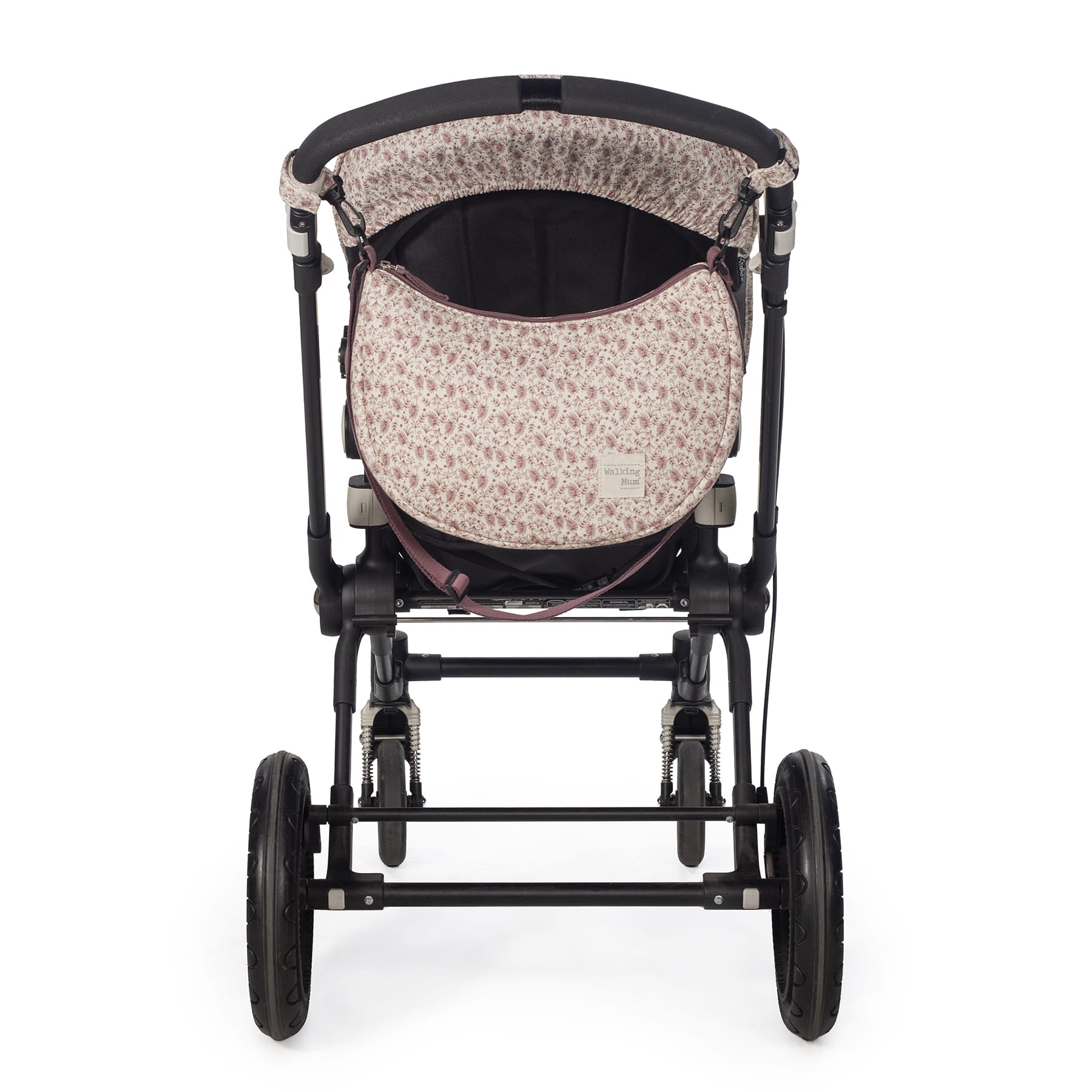 Paseo Walking Mum Bolso Crossbody Góndola Gala Cerise rosa para bebe