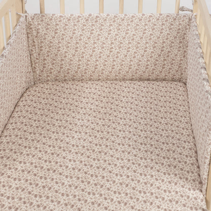 En Casa Walking Mum Protector Cuna 120X60 Cm Gala Cerise multicolor para bebe