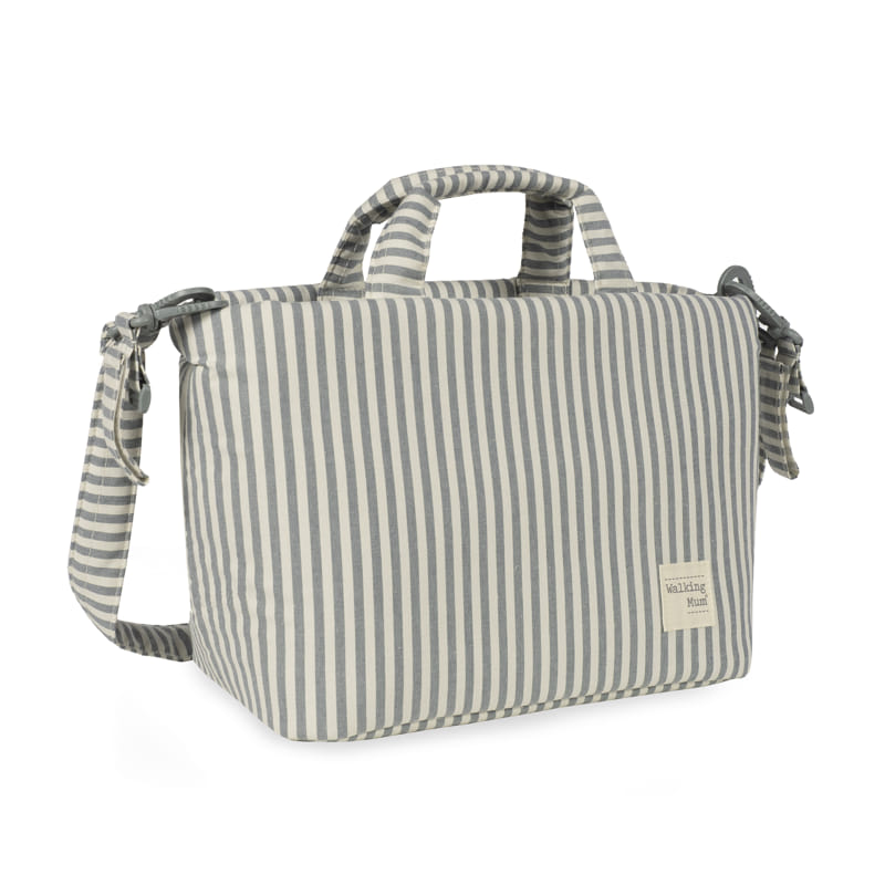 Paseo Walking Mum Bolso Canastilla Praliné Raya Matcha multicolor para bebe