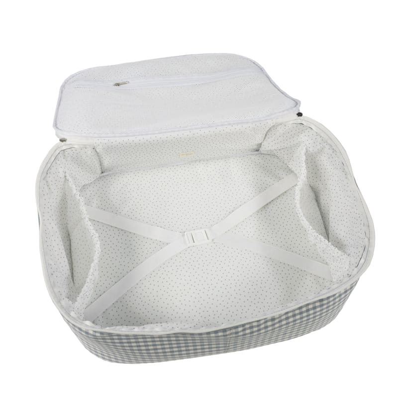 Macutos Y Maletas Walking Mum Maleta Praliné Vichy Matcha multicolor para bebe