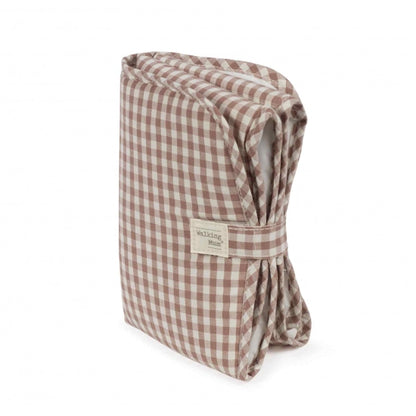 En Casa Walking Mum Cambiador Plegable Praliné Vichy Moka multicolor para bebe