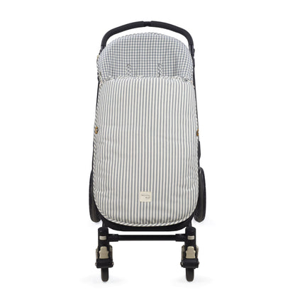 Paseo Walking Mum Saco Silla Universal Entretiempo Praliné Vichy/Rayas Matcha multicolor para bebe