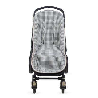 Paseo Walking Mum Saco Silla Universal Entretiempo Praliné Vichy/Rayas Matcha multicolor para bebe
