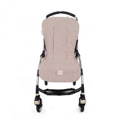 Paseo Walking Mum Colchoneta Recta Praliné Vichy Moka multicolor para bebe
