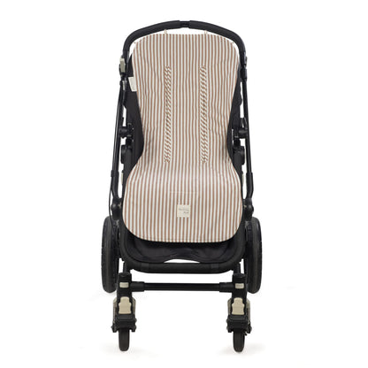 Paseo Walking Mum Colchoneta Recta Universal Para Silla De Paseo Praliné Rayas Moka multicolor para bebe