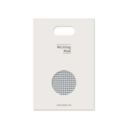 Paseo Walking Mum Muselina Bambú 120X120 Cm Praliné Vichy Matcha multicolor para bebe