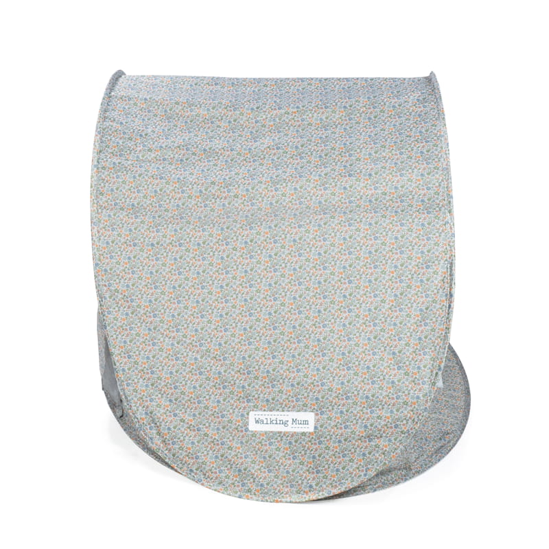 Baño Walking Mum Tienda Anti-Uv Summer Flowers multicolor para bebe