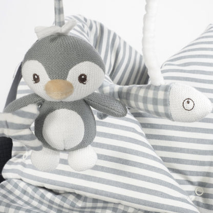 Regalos Walking Mum Ristra De Actividades Pingüino Praliné Matcha multicolor para bebe