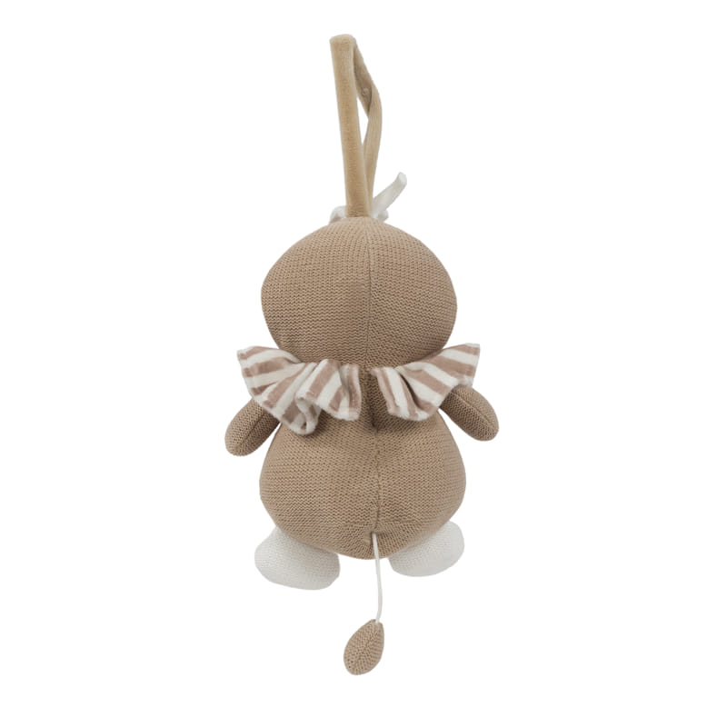 Regalos Walking Mum Musical Pingüino Praliné Moka multicolor para bebe