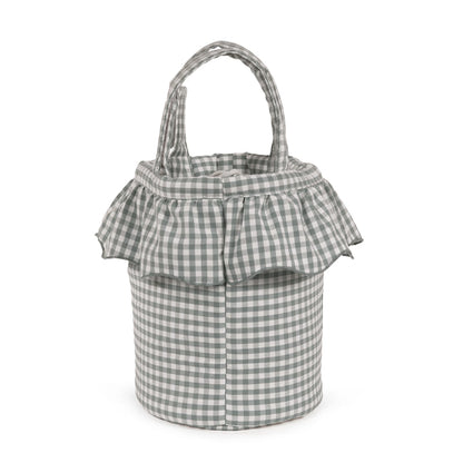 Paseo Walking Mum Bolso Bucket Praliné Vichy Matcha multicolor para bebe