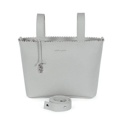 Paseo Pasito A Pasito Bolso Crossbody Icon Grey gris para bebe