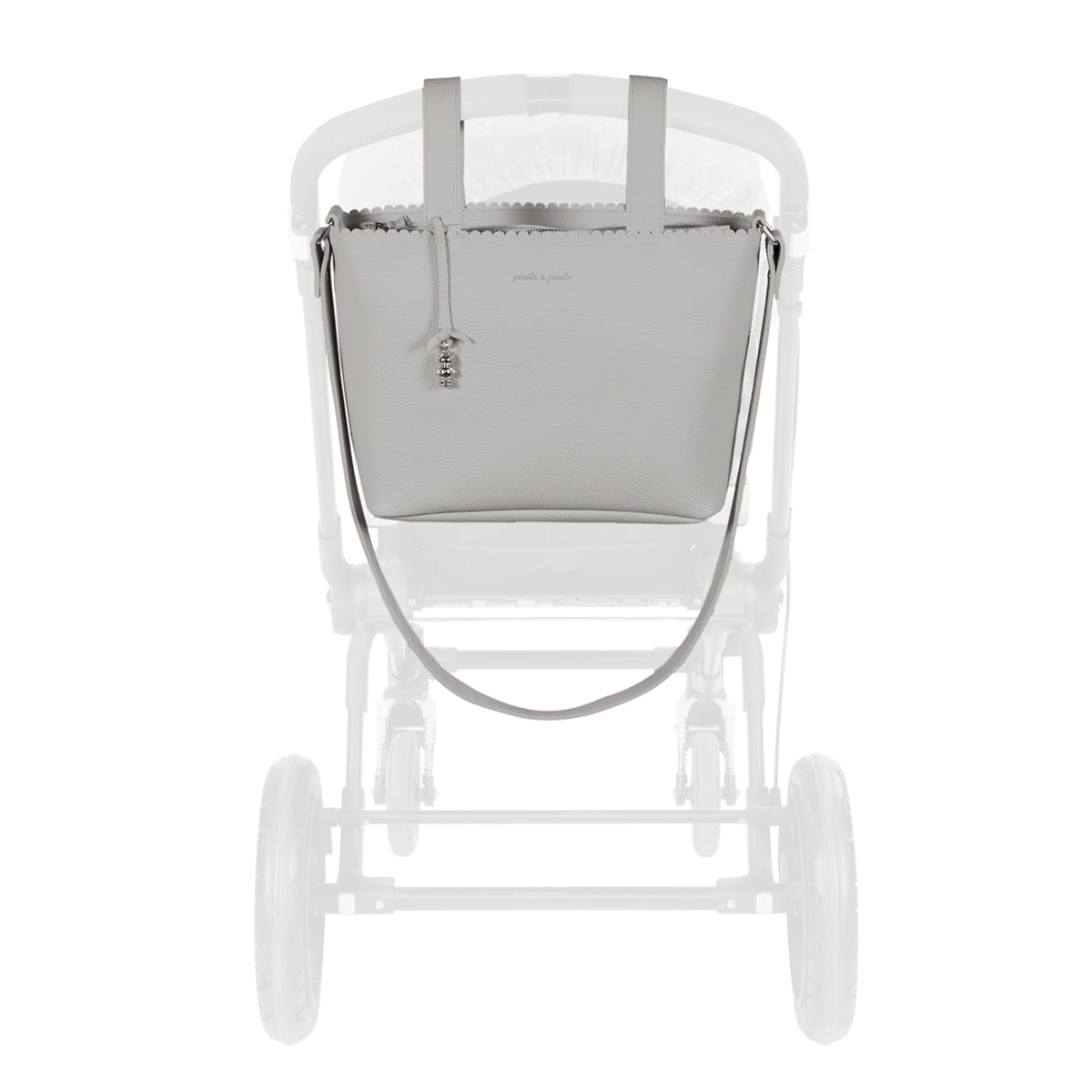 Paseo Pasito A Pasito Bolso Crossbody Icon Grey gris para bebe