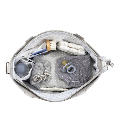 Paseo Pasito A Pasito Bolso Crossbody Icon Grey gris para bebe