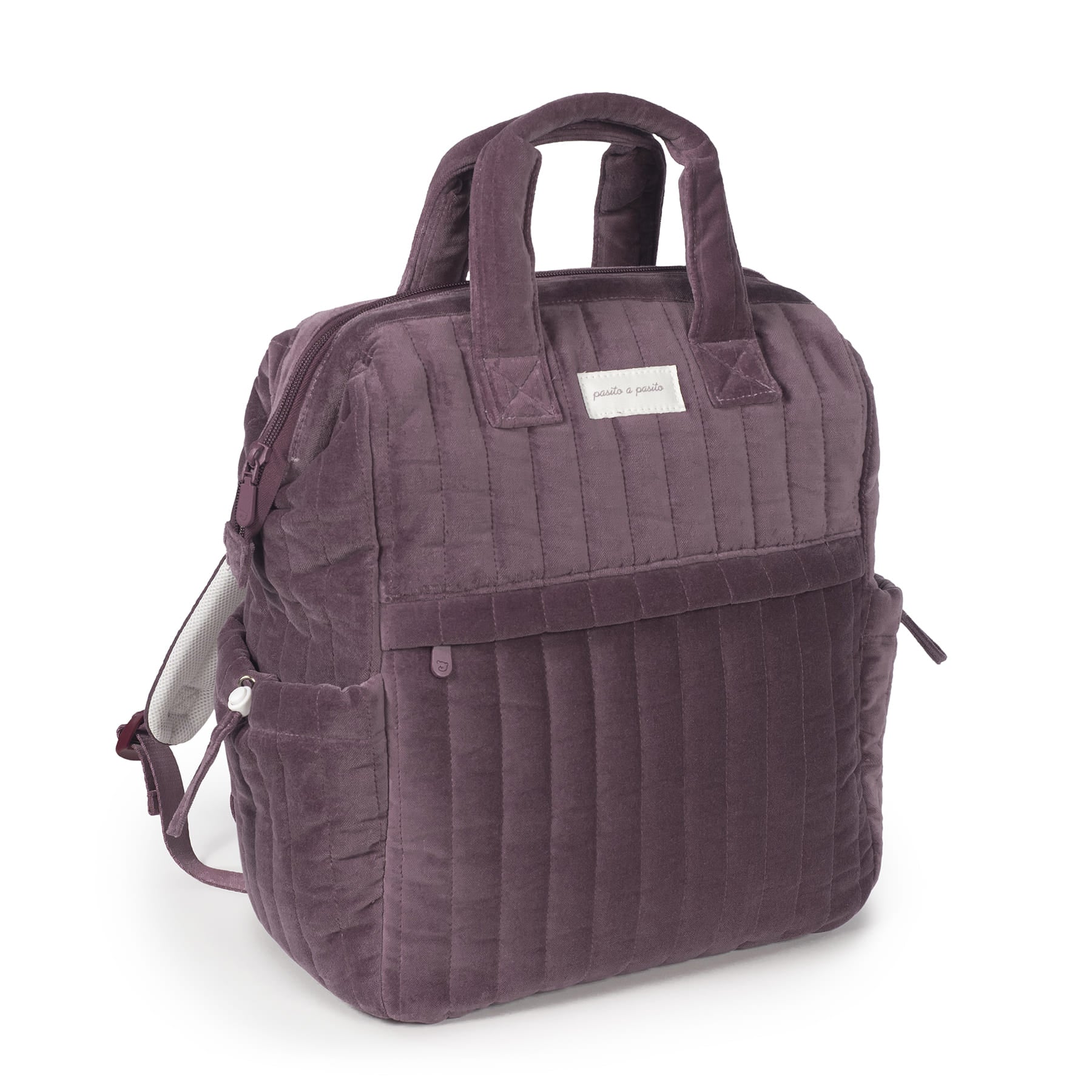 Bolsos Y Mochilas Pasito A Pasito Mochila Cherry Velvet rosa para bebe