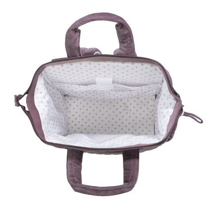 Bolsos Y Mochilas Pasito A Pasito Mochila Cherry Velvet rosa para bebe