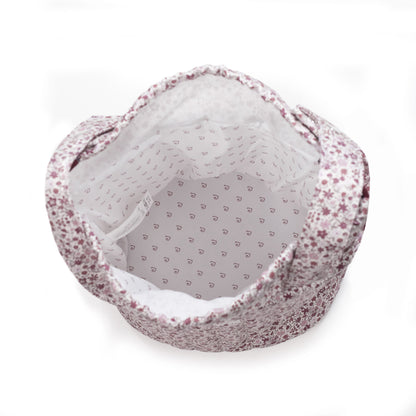 Paseo Pasito A Pasito Bolsa Bucket Cherry Flores rosa para bebe