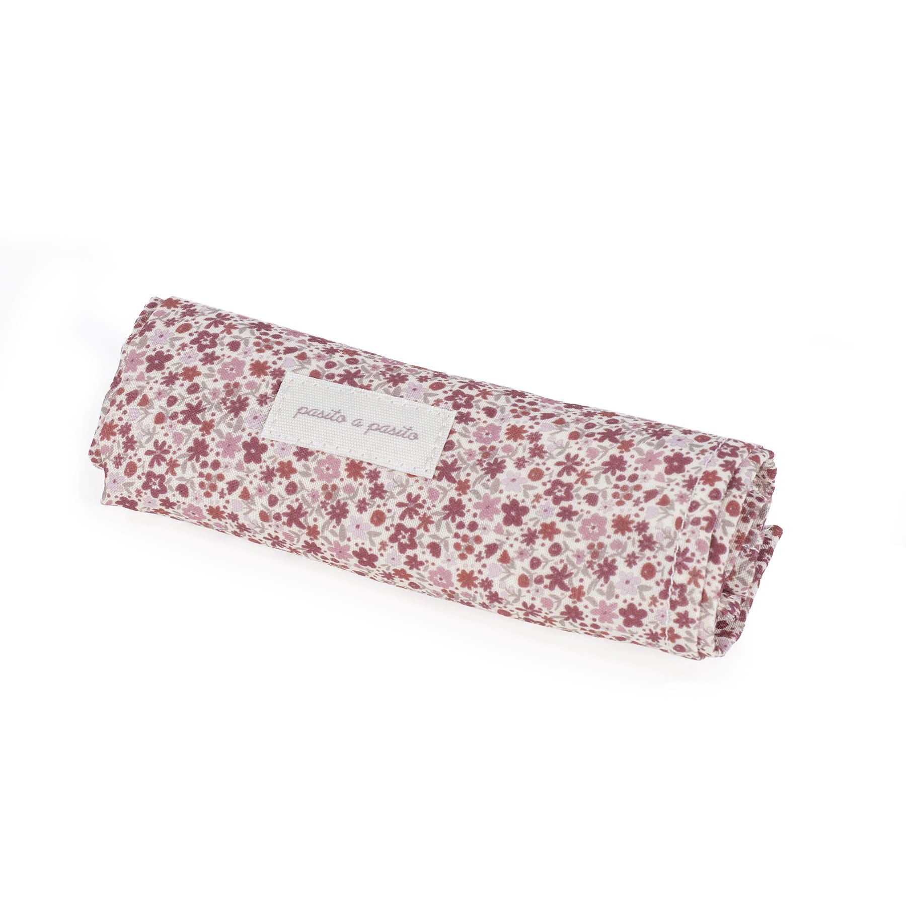 Paseo Pasito A Pasito Set 2 Muselinas 70X70 Cm Cherry Flores rosa para bebe