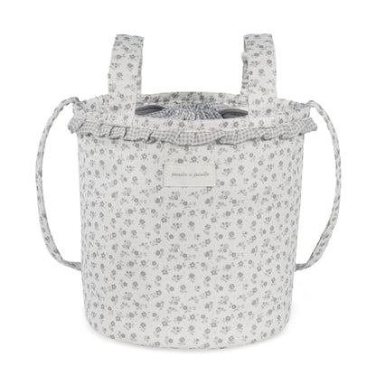 Paseo Pasito A Pasito Bolso Bouquet Little Bloom Flowers Gris multicolor para bebe